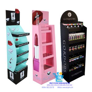 kệ trưng bày mỹ phẩm mini
