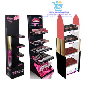 kệ trưng bày mỹ phẩm treo tường