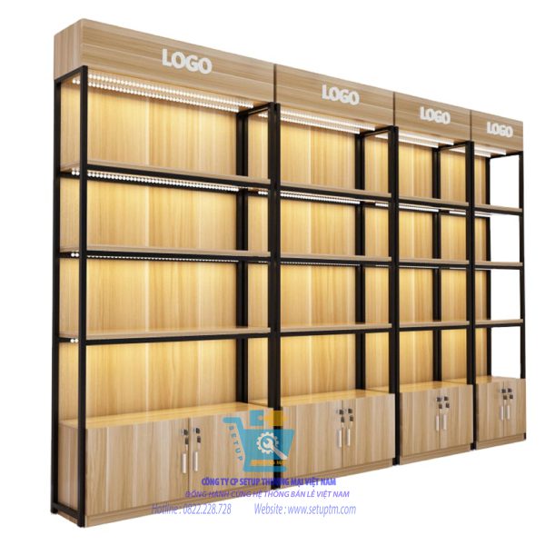kệ trưng bày rượu ngâm