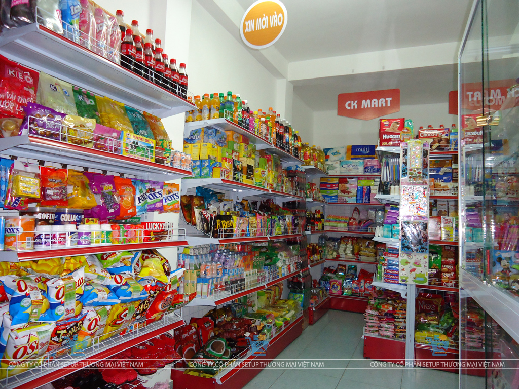 kinh nghiệm mở siêu thị mini ở quê và sự đa dạng mặt hàng