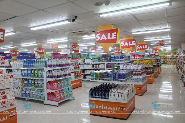 mở siêu thị cân vốn bao nhiêu và không gian bày bán cho các siêu thị