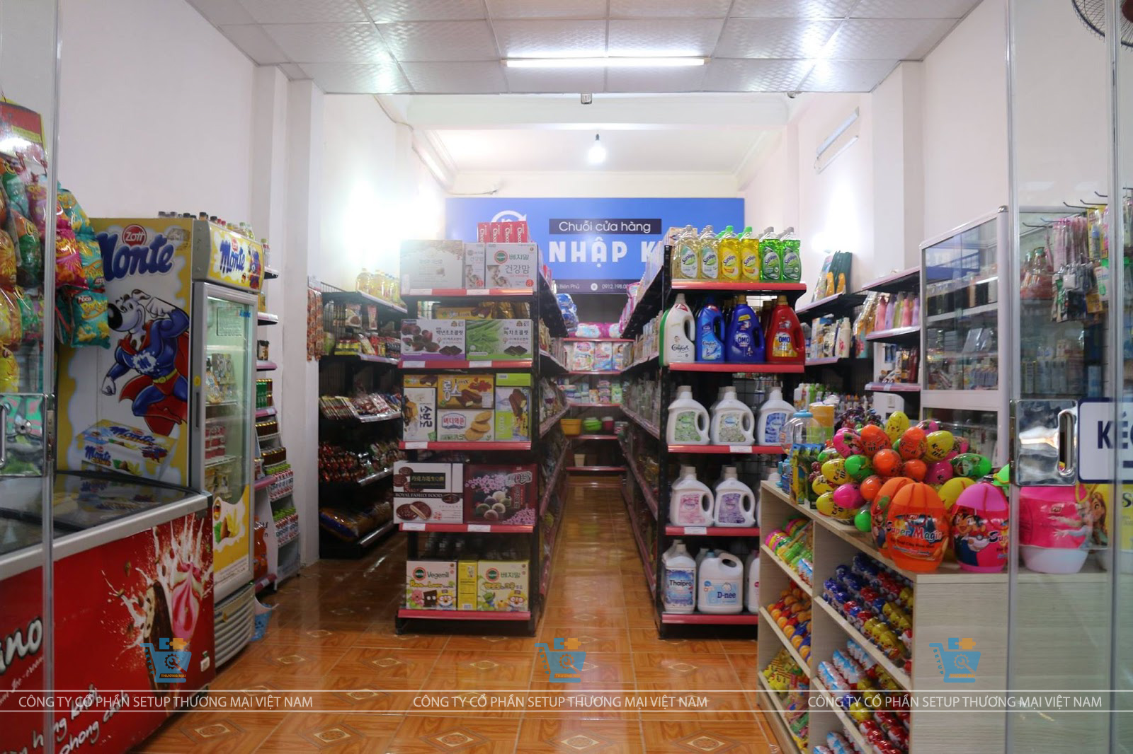 nguồn hàng mở siêu thị mini và mặt bằng kinh doanh phù hợp