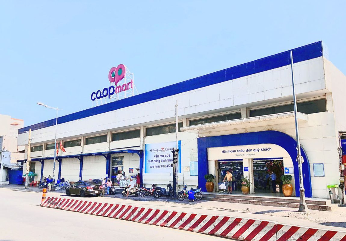 thiết kế siêu thị coopmart